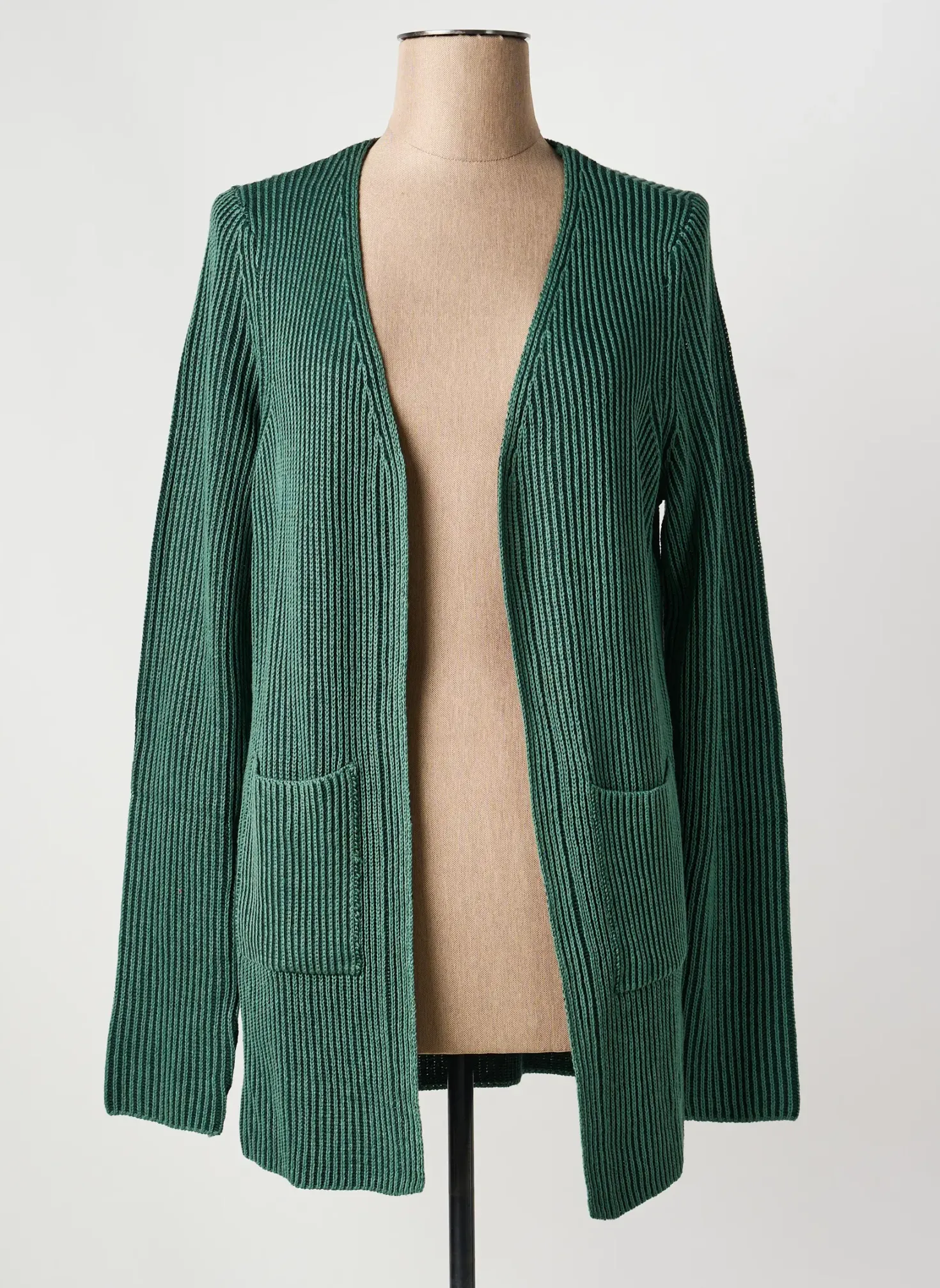 Gilet Manches Longues Sheego Vert