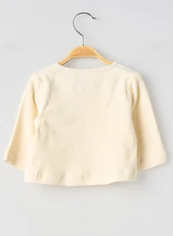 Gilet Manches Longues So Family Beige