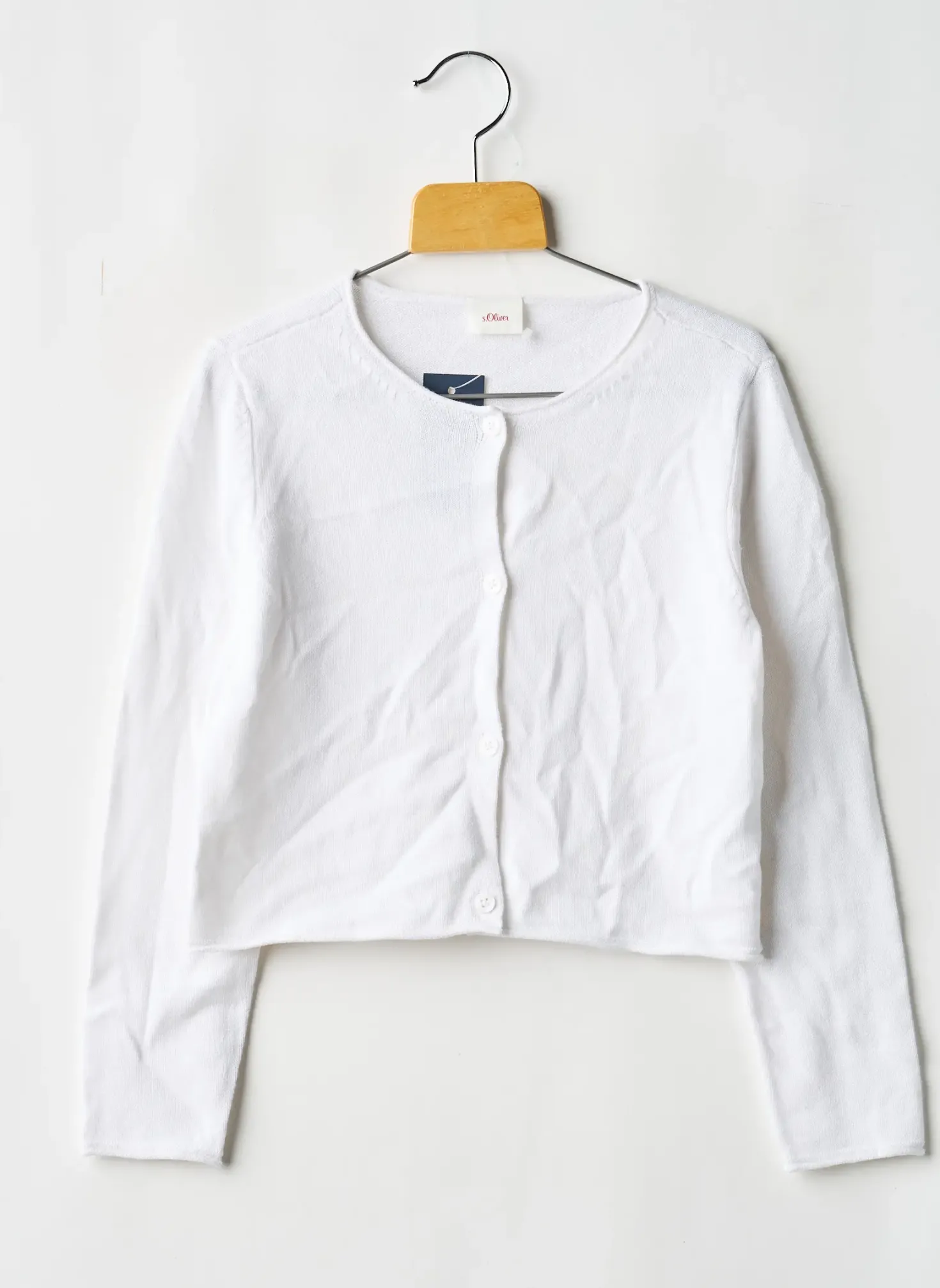 Gilet Manches Longues S.oliver Blanc