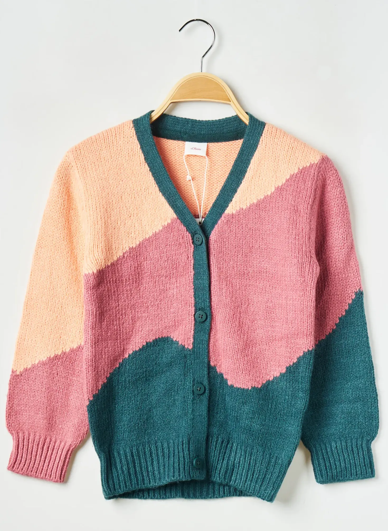 Gilet Manches Longues S.oliver Vert