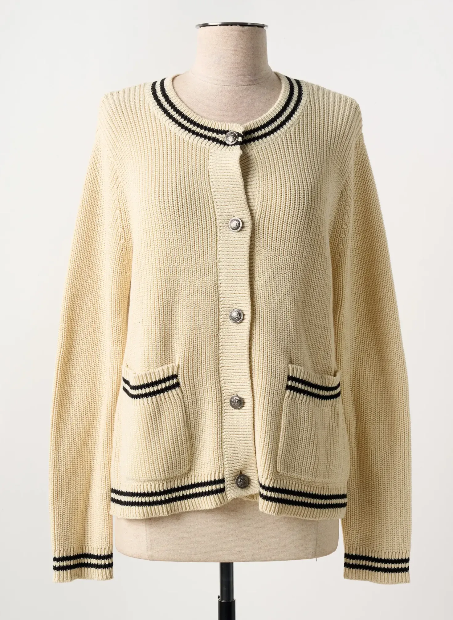 Gilet Manches Longues Soyaconcept Beige