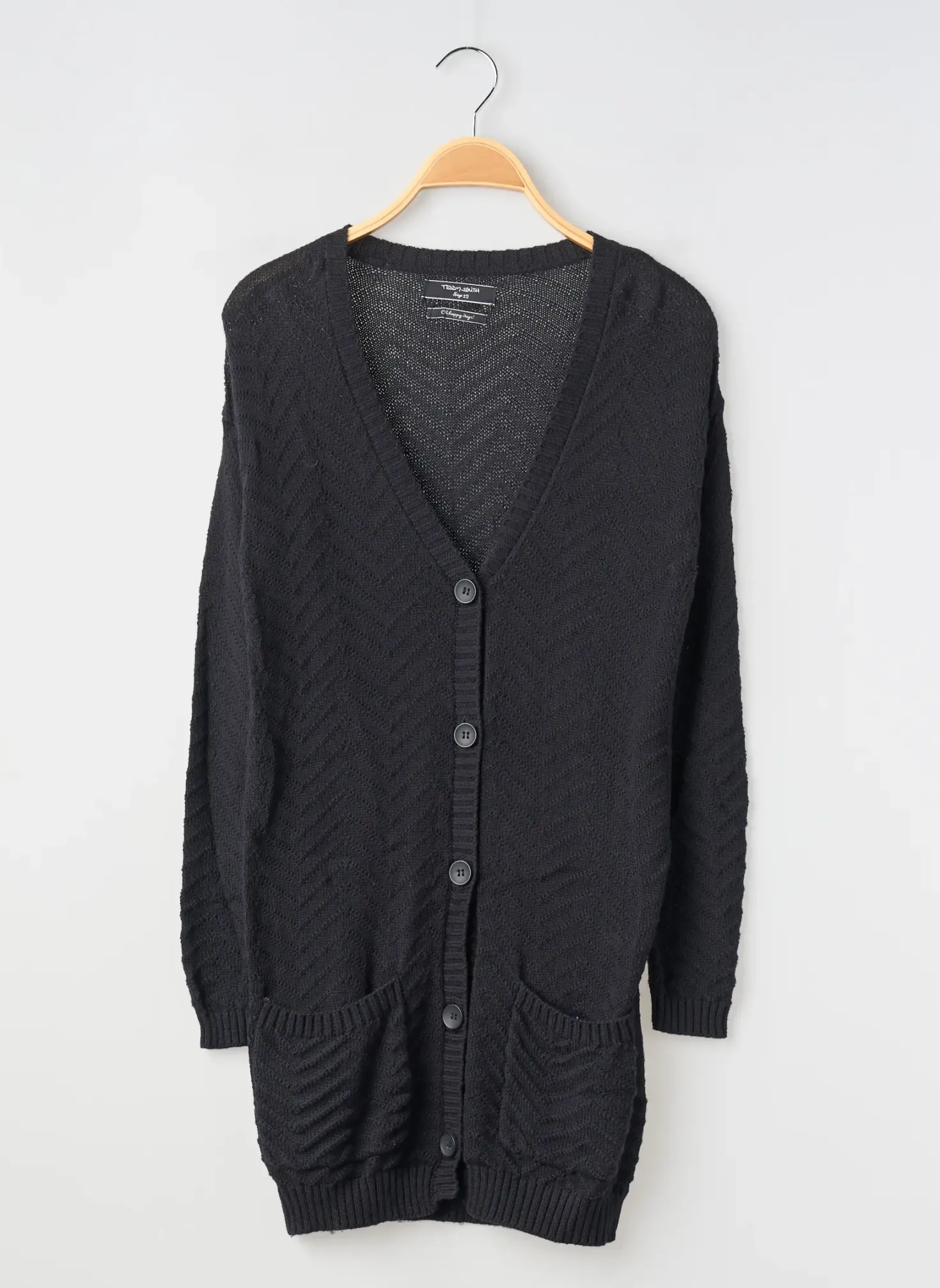 Gilet Manches Longues Teddy Smith Noir