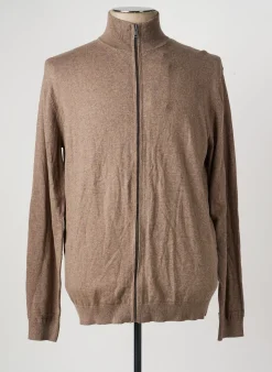 Gilet Manches Longues Tom Tailor Beige