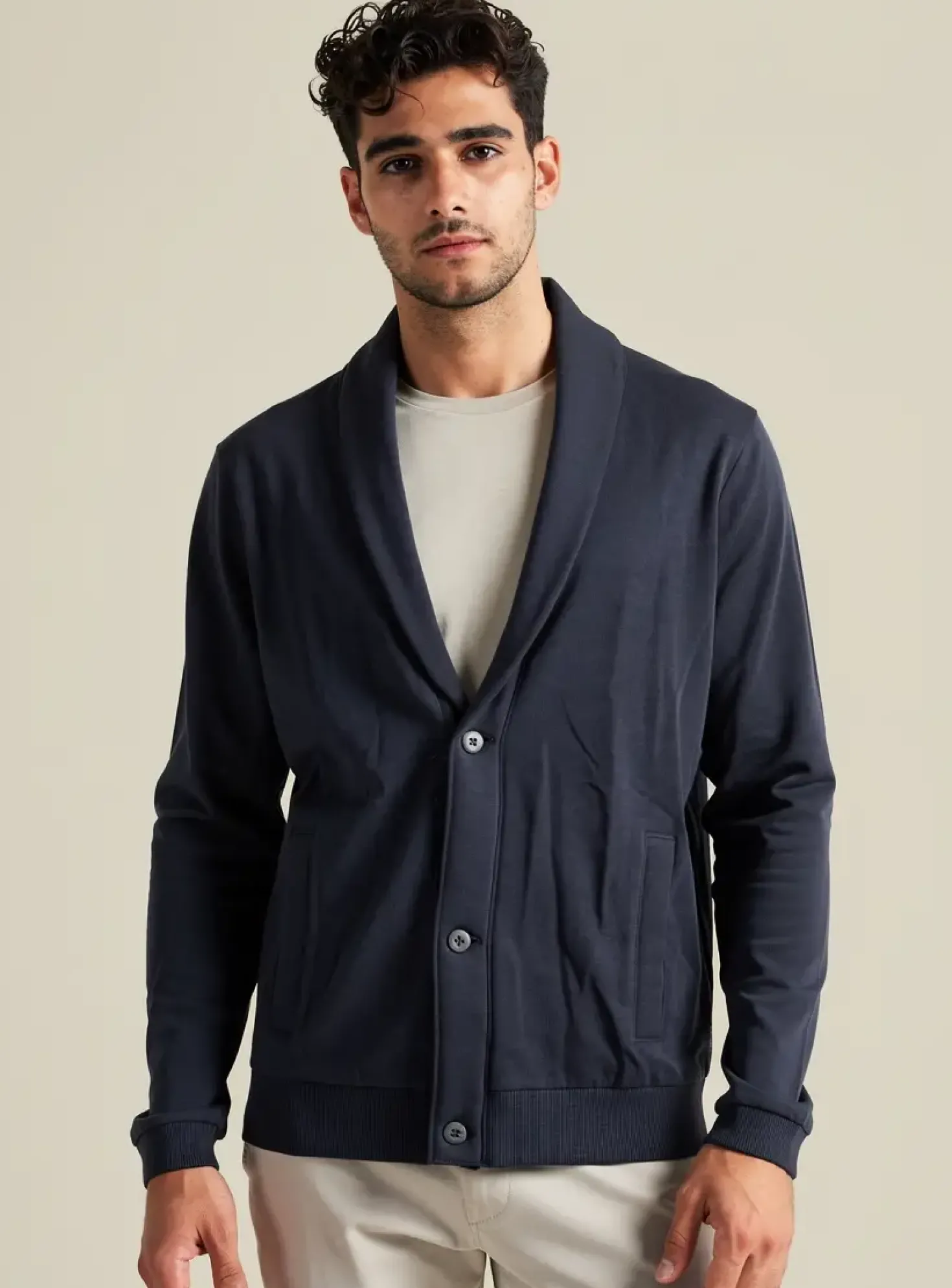 Gilet Manches Longues Tom Tailor Bleu