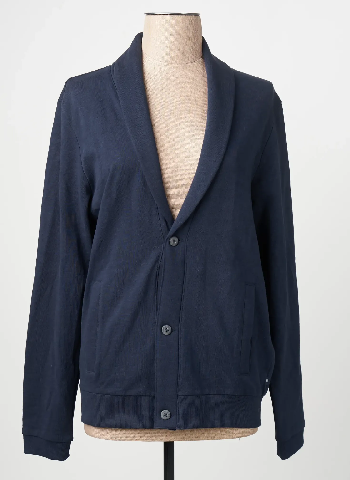 Gilet Manches Longues Tom Tailor Bleu