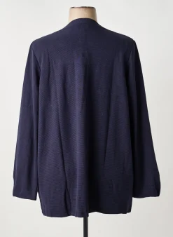 Gilet Manches Longues Triangle Bleu
