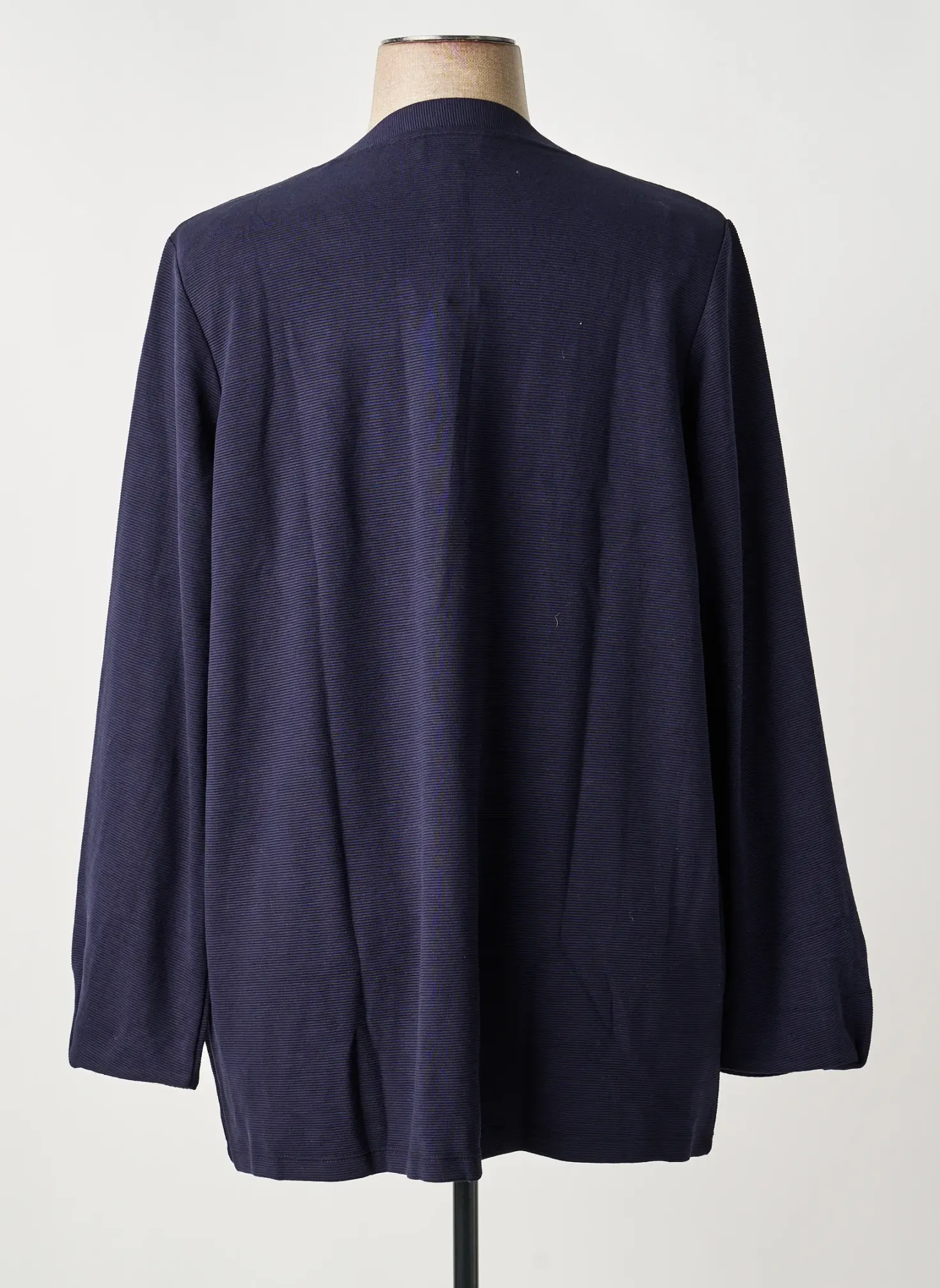 Gilet Manches Longues Triangle Bleu