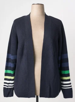Gilet Manches Longues Triangle Bleu
