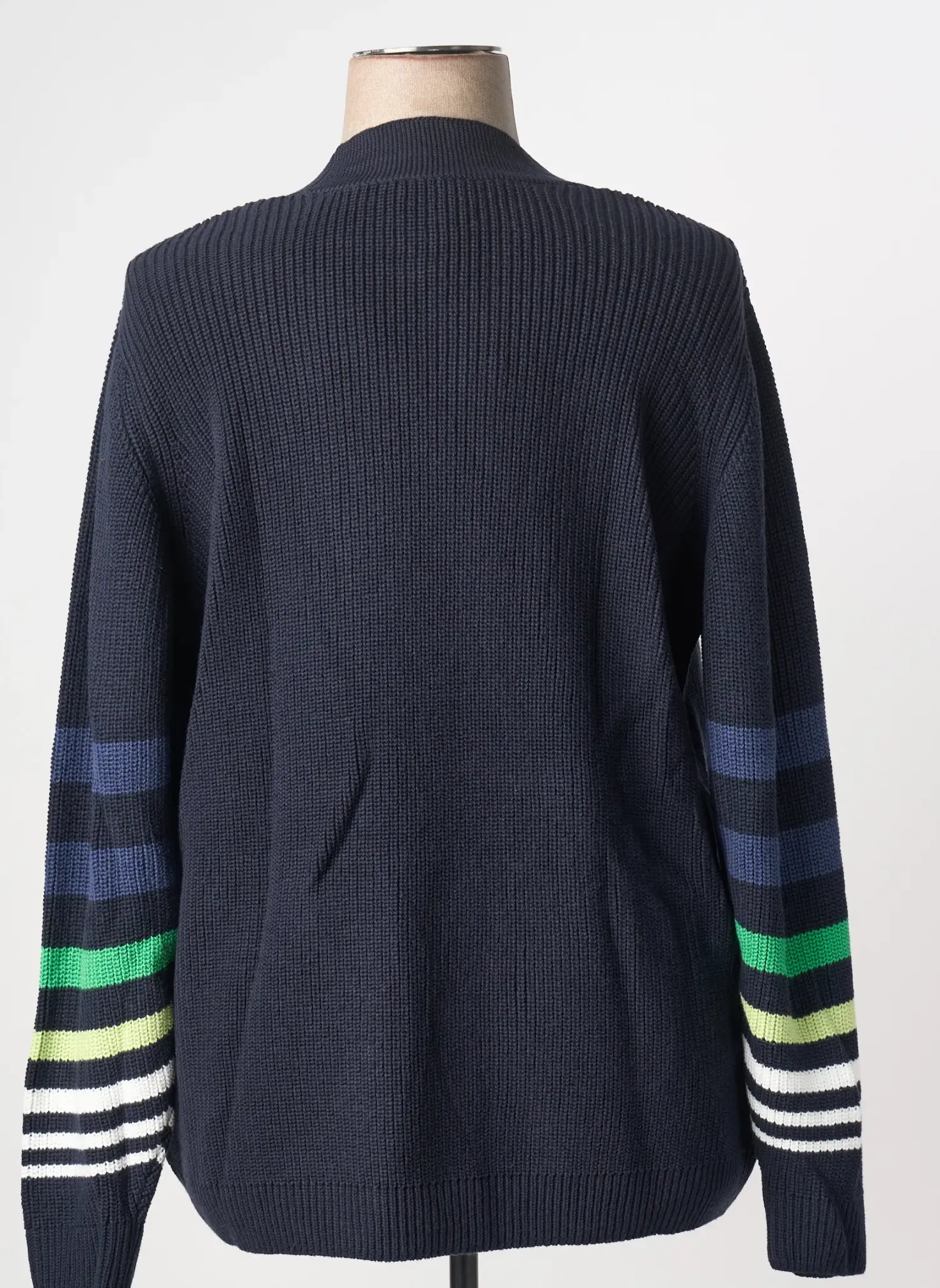 Gilet Manches Longues Triangle Bleu
