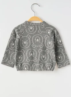 Gilet Manches Longues United Colors Of Benetton Gris