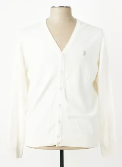 Gilet Manches Longues U.s. Polo Assn Beige