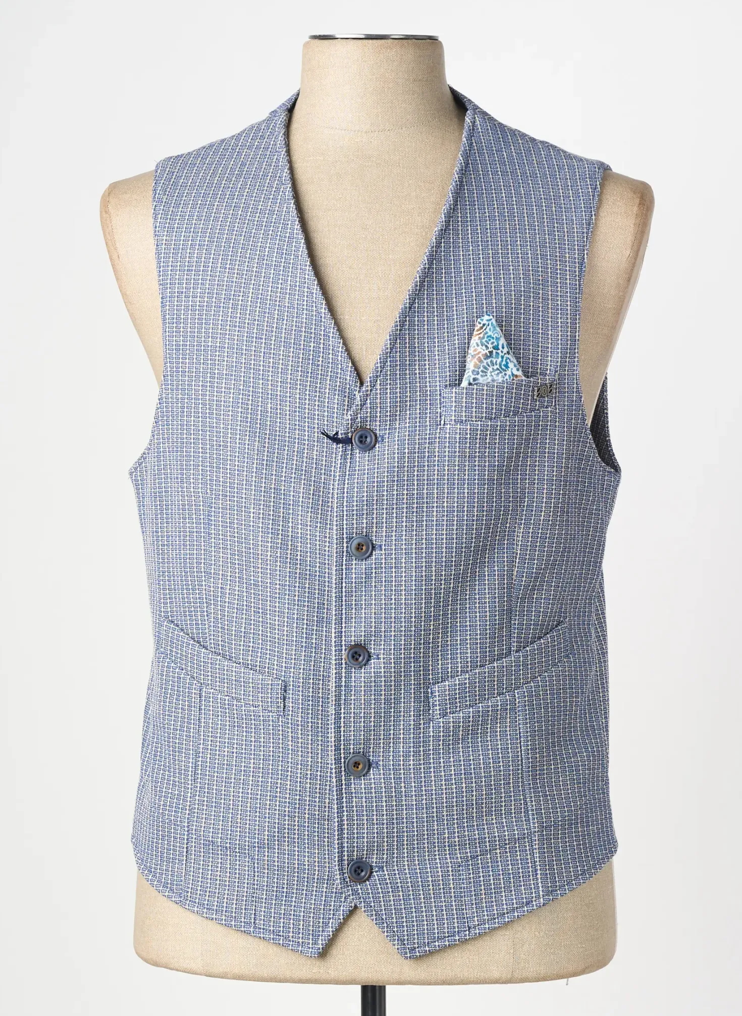 Gilet Sans Manche Bob Bleu