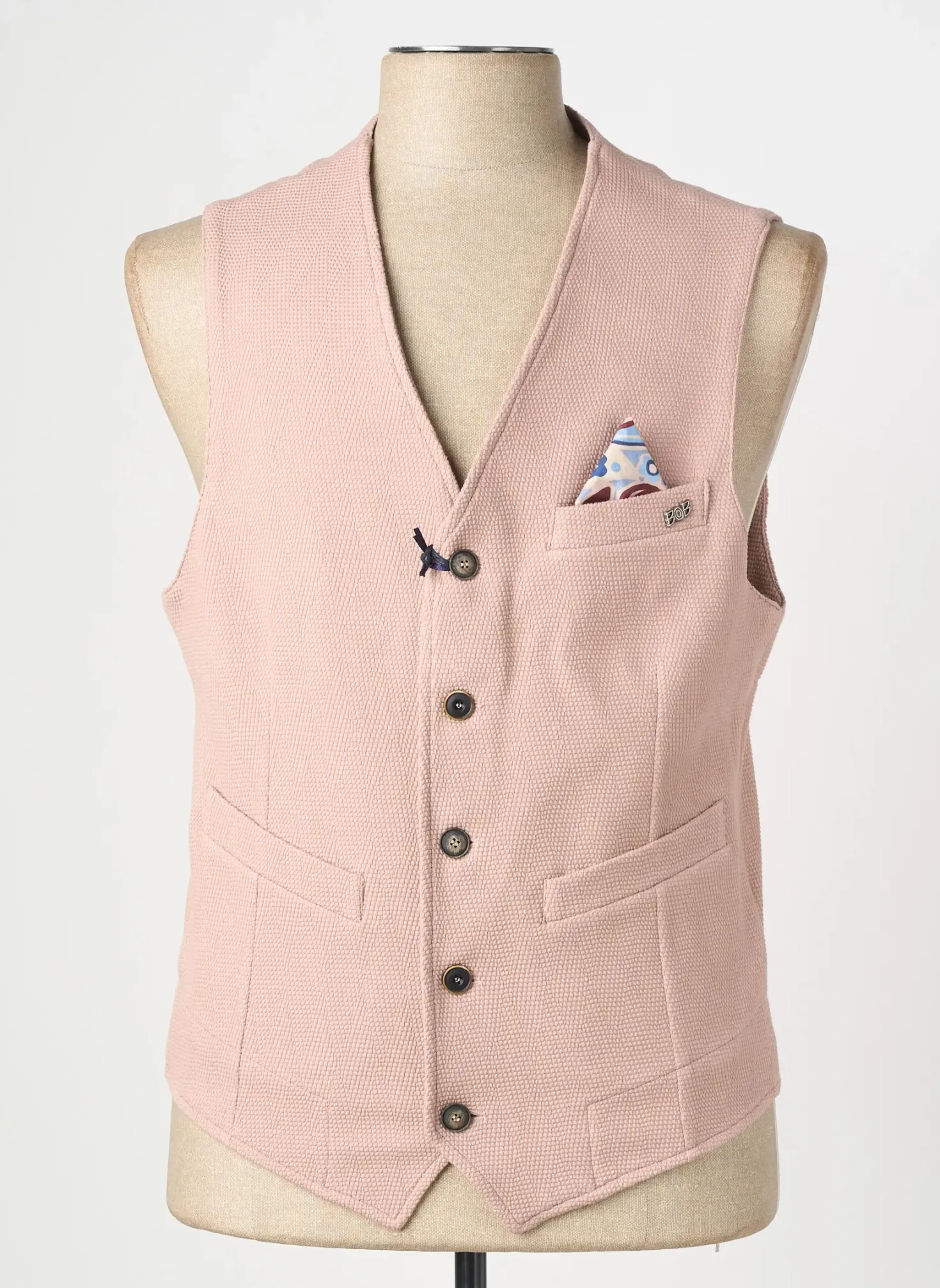 Gilet Sans Manche Bob Rose