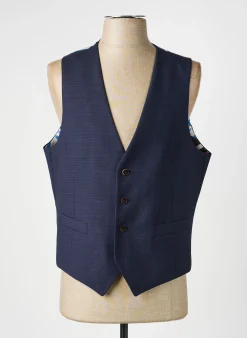 Gilet Sans Manche Christian Lacroix Bleu Fonce