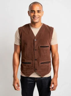 Gilet Sans Manche Daytona Marron