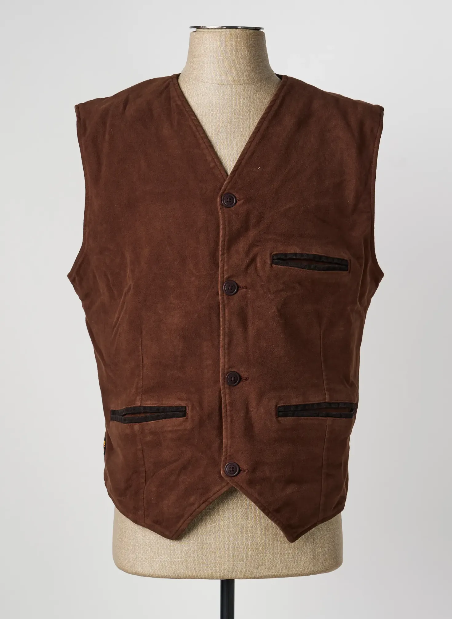 Gilet Sans Manche Daytona Marron