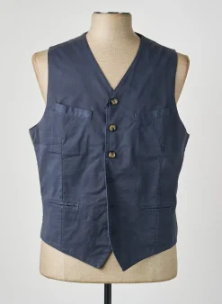 Gilet Sans Manche Eleventy Bleu