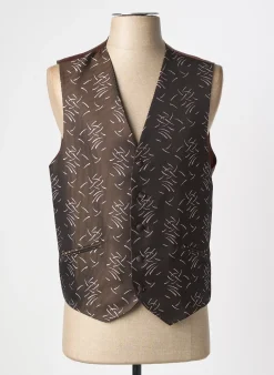 Gilet Sans Manche Guy Laurent Marron