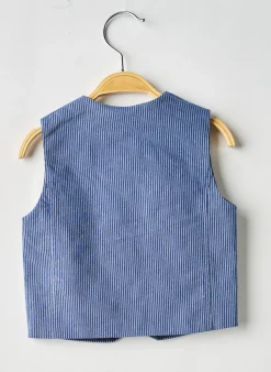 Gilet Sans Manche Gymp Bleu
