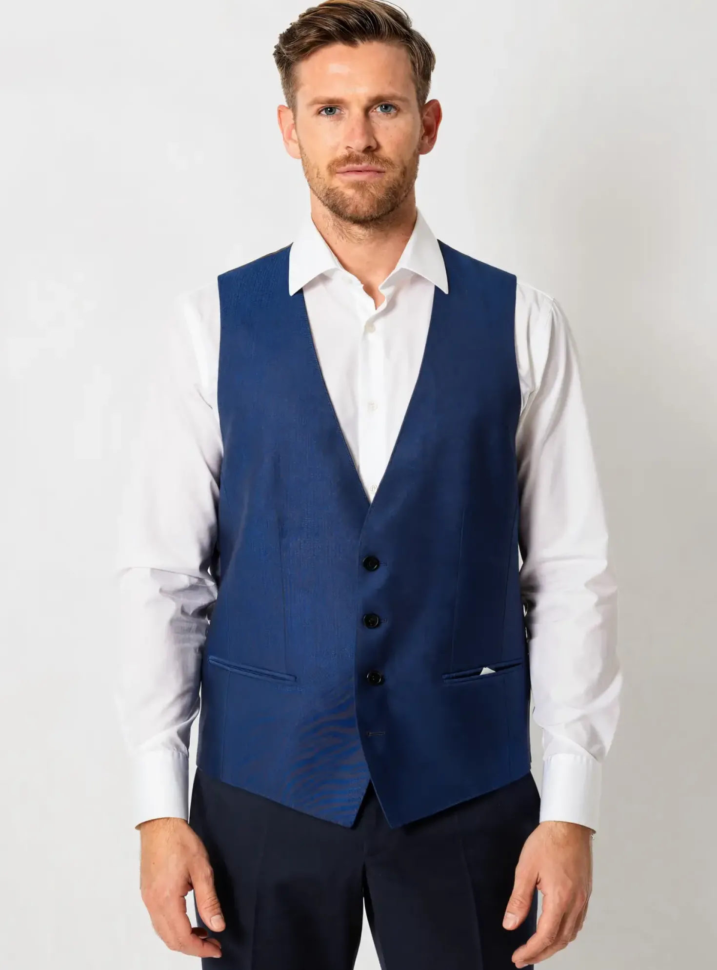 Gilet Sans Manche Hugo Boss Bleu