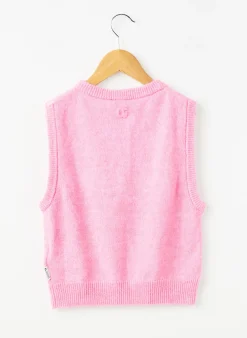 Gilet Sans Manche Le Temps Des Cerises Rose