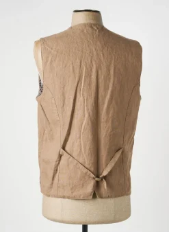 Gilet Sans Manche Maison Woolies Marron