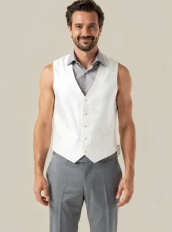 Gilet Sans Manche Man Story Beige