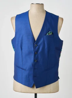 Gilet Sans Manche Monsieur Hector Bleu