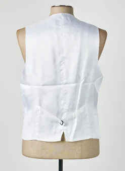 Gilet Sans Manche Pal Zileri Blanc