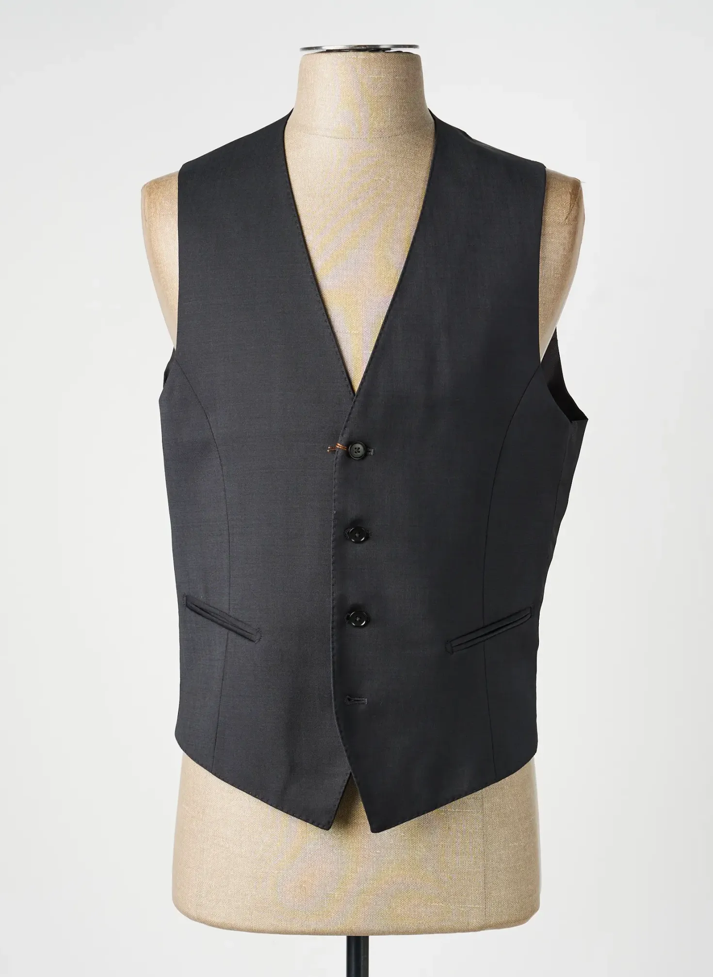 Gilet Sans Manche Pal Zileri Noir