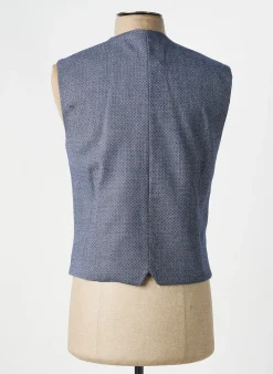 Gilet Sans Manche Pierre Talamon Bleu