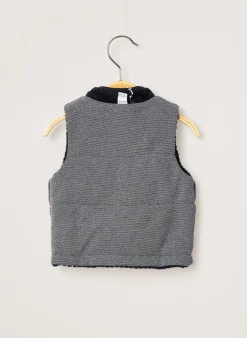 Gilet Sans Manche 3 Pommes Bleu