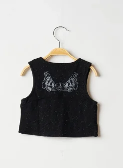 Gilet Sans Manche 3 Pommes Noir