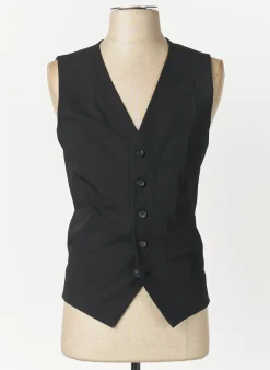 Gilet Sans Manche Selected Noir