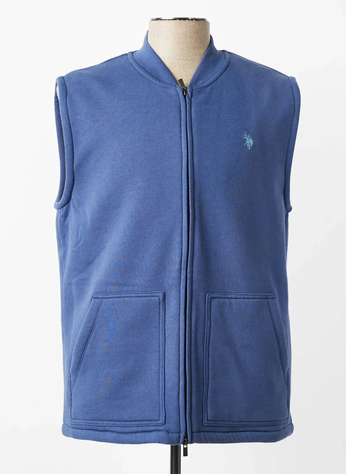 Gilet Sans Manche U.s. Polo Assn Bleu
