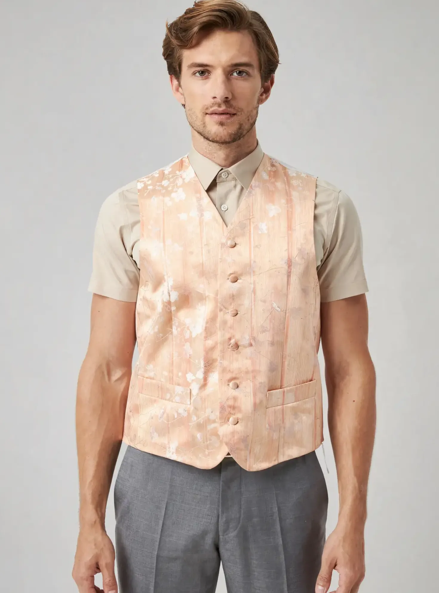 Gilet Sans Manche Virtuose Beige