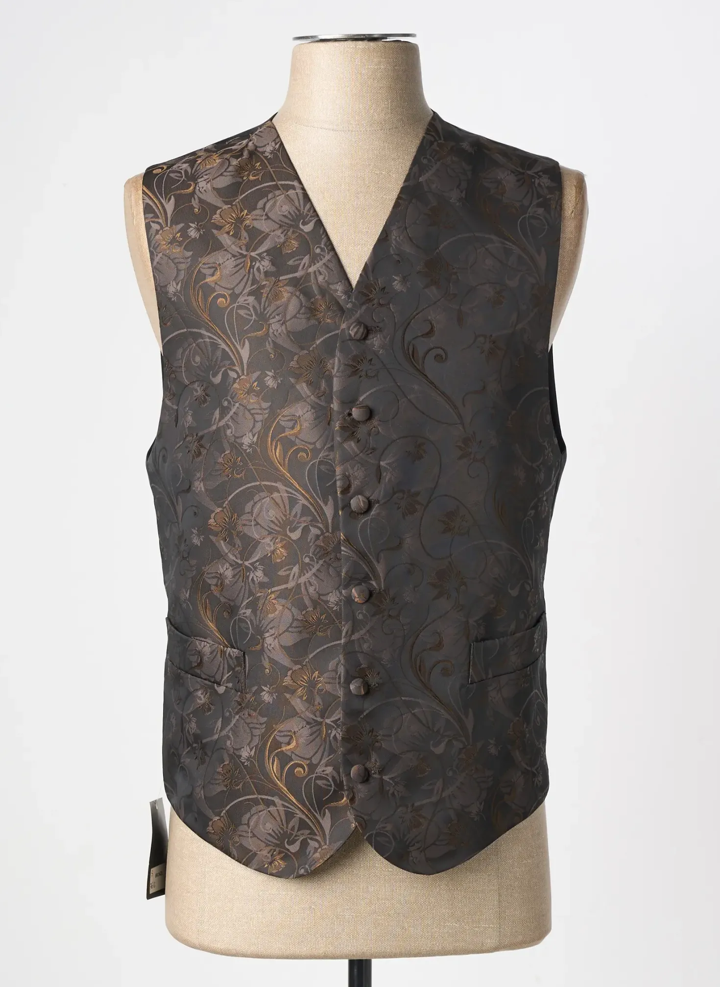 Gilet Sans Manche Virtuose Marron