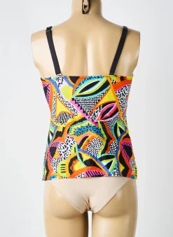 Haut De Maillot De Bain Antigel Noir Haut Soutien-gorge Moulé