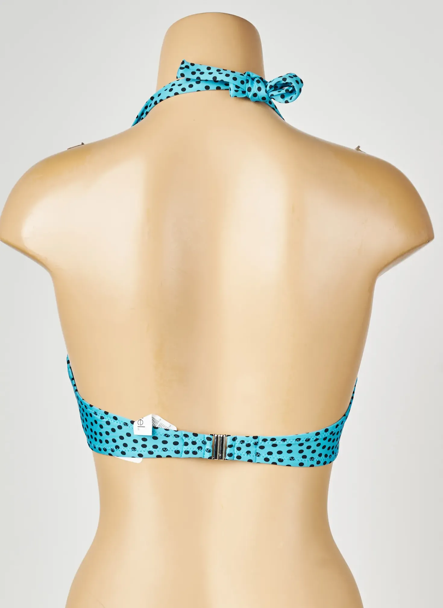 Haut De Maillot De Bain Antigel Bleu Haut Soutien-gorge Emboitant