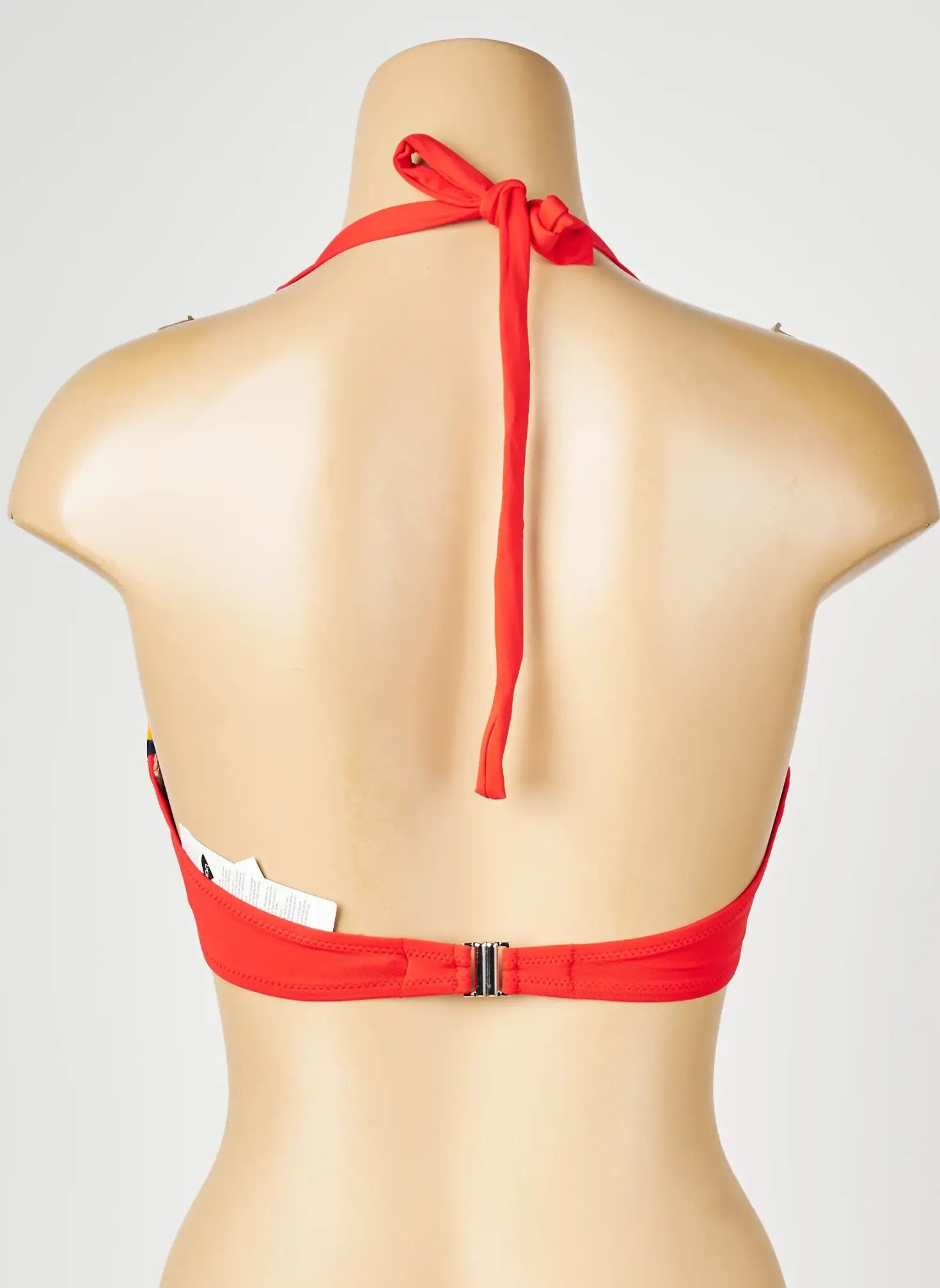 Haut De Maillot De Bain Antigel Orange Haut Soutien-gorge Emboitant