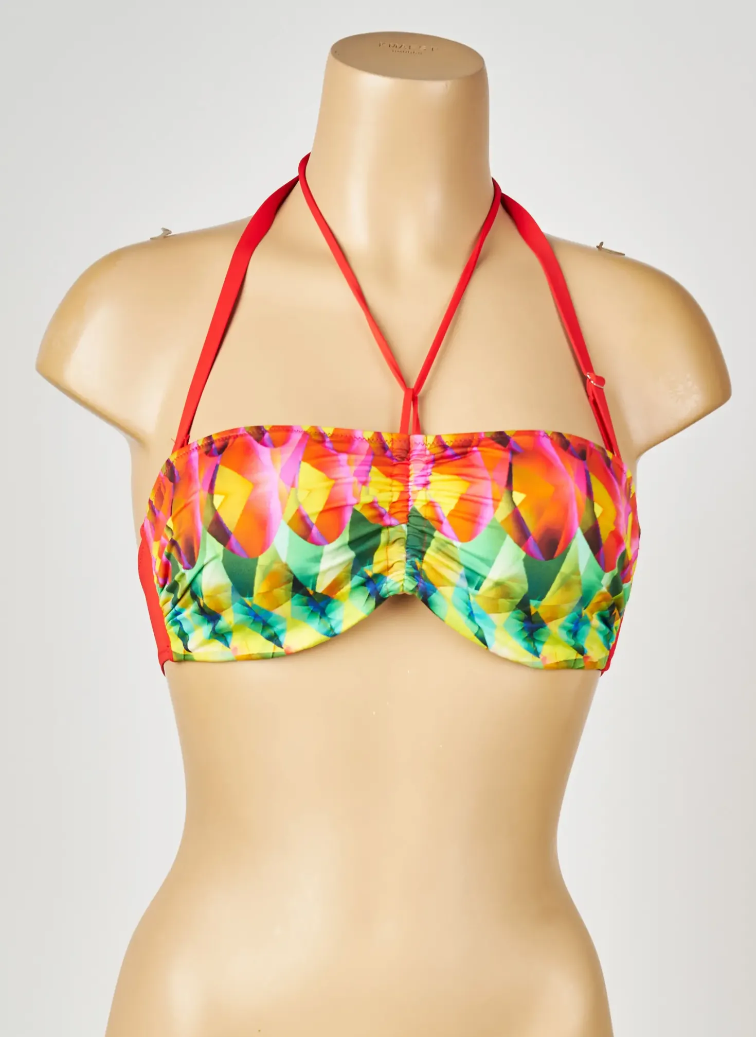Haut De Maillot De Bain Antigel Rouge Haut Bandeau