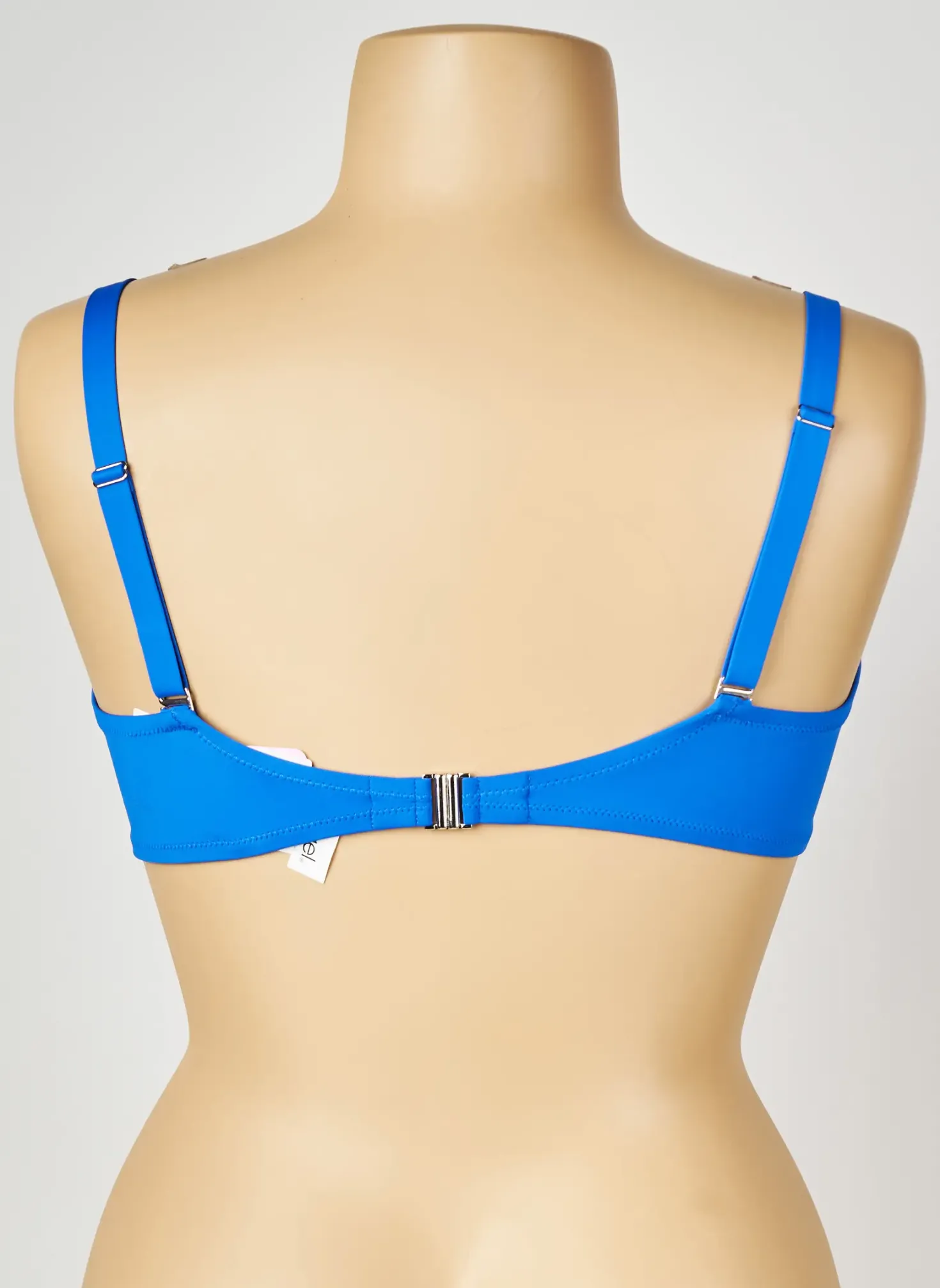 Haut De Maillot De Bain Antigel Bleu Haut Soutien-gorge Emboitant