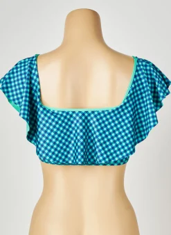 Haut De Maillot De Bain Antigel Bleu Haut Bandeau