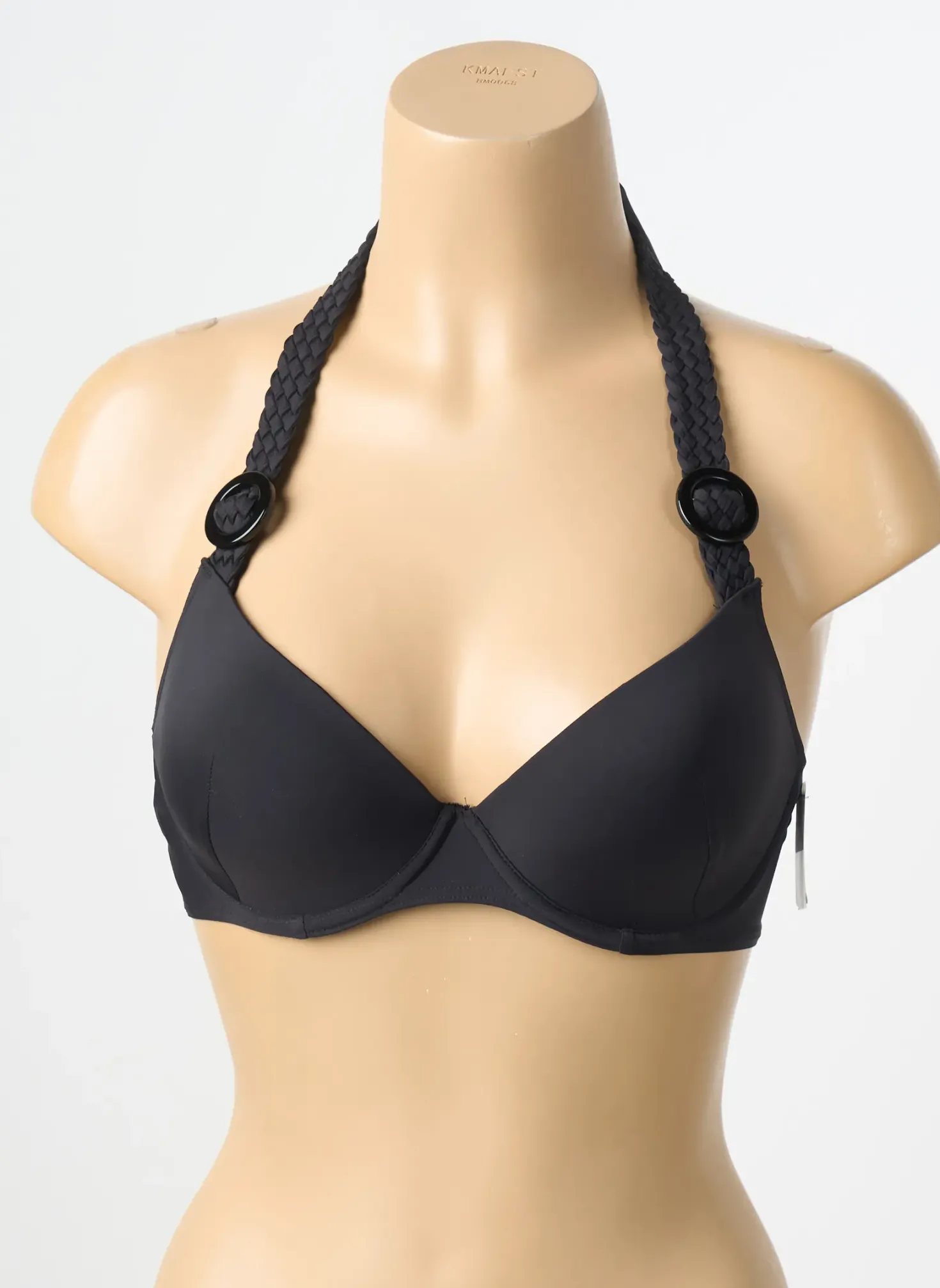 Haut De Maillot De Bain Aubade Noir Haut Soutien-gorge Moulé