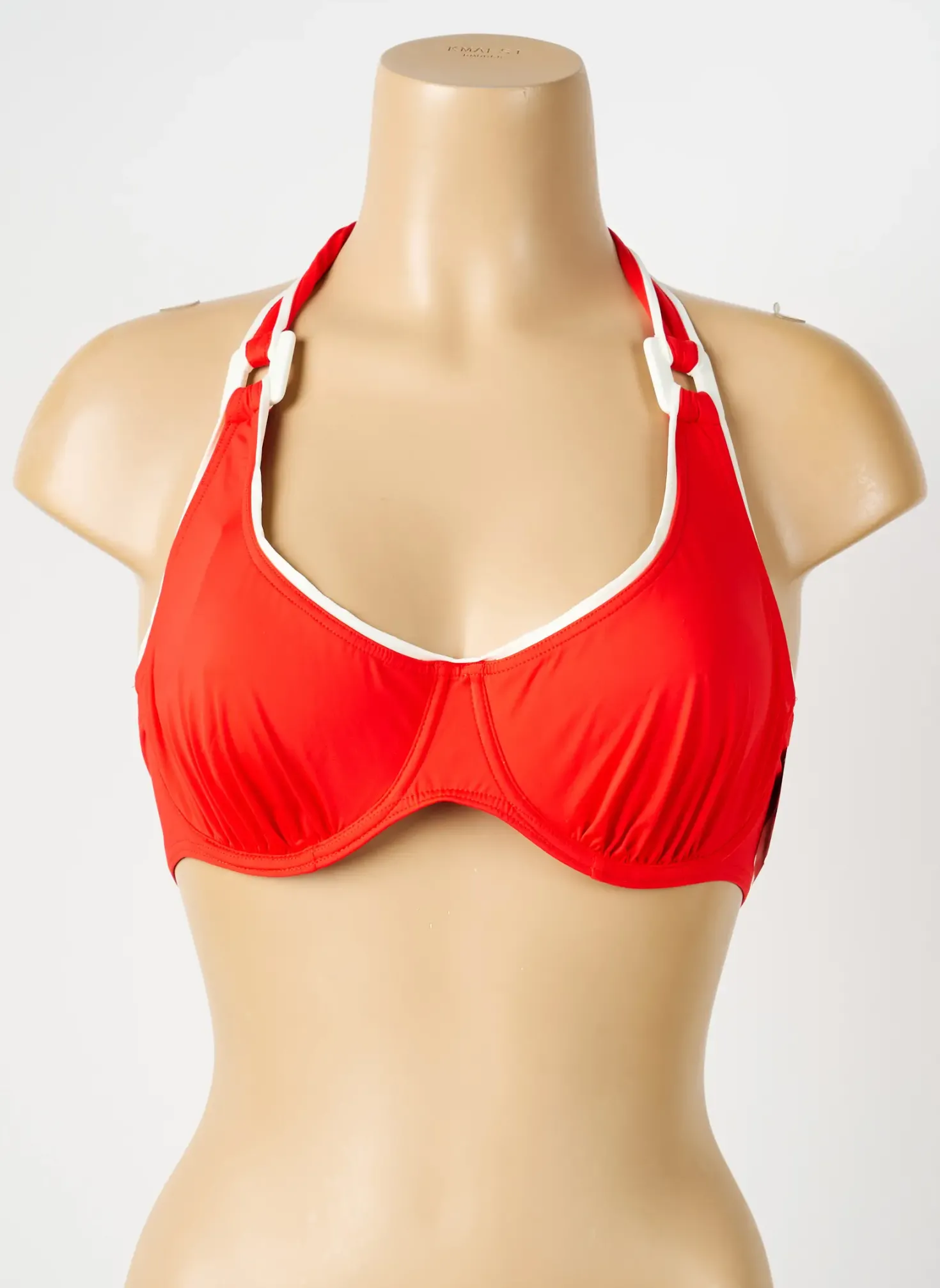 Haut De Maillot De Bain Aubade Rouge Haut Soutien-gorge Balconnet