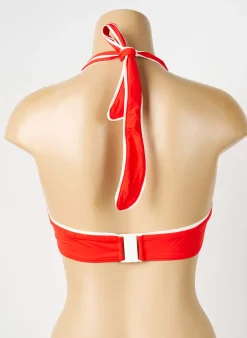 Haut De Maillot De Bain Aubade Rouge Haut Soutien-gorge Balconnet