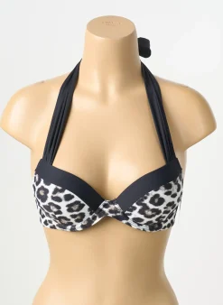 Haut De Maillot De Bain Aubade Noir Haut Soutien-gorge Push-up