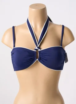 Haut De Maillot De Bain Aubade Bleu Haut Bandeau