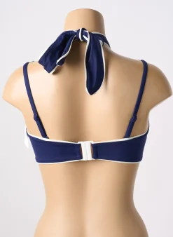 Haut De Maillot De Bain Aubade Bleu Haut Bandeau