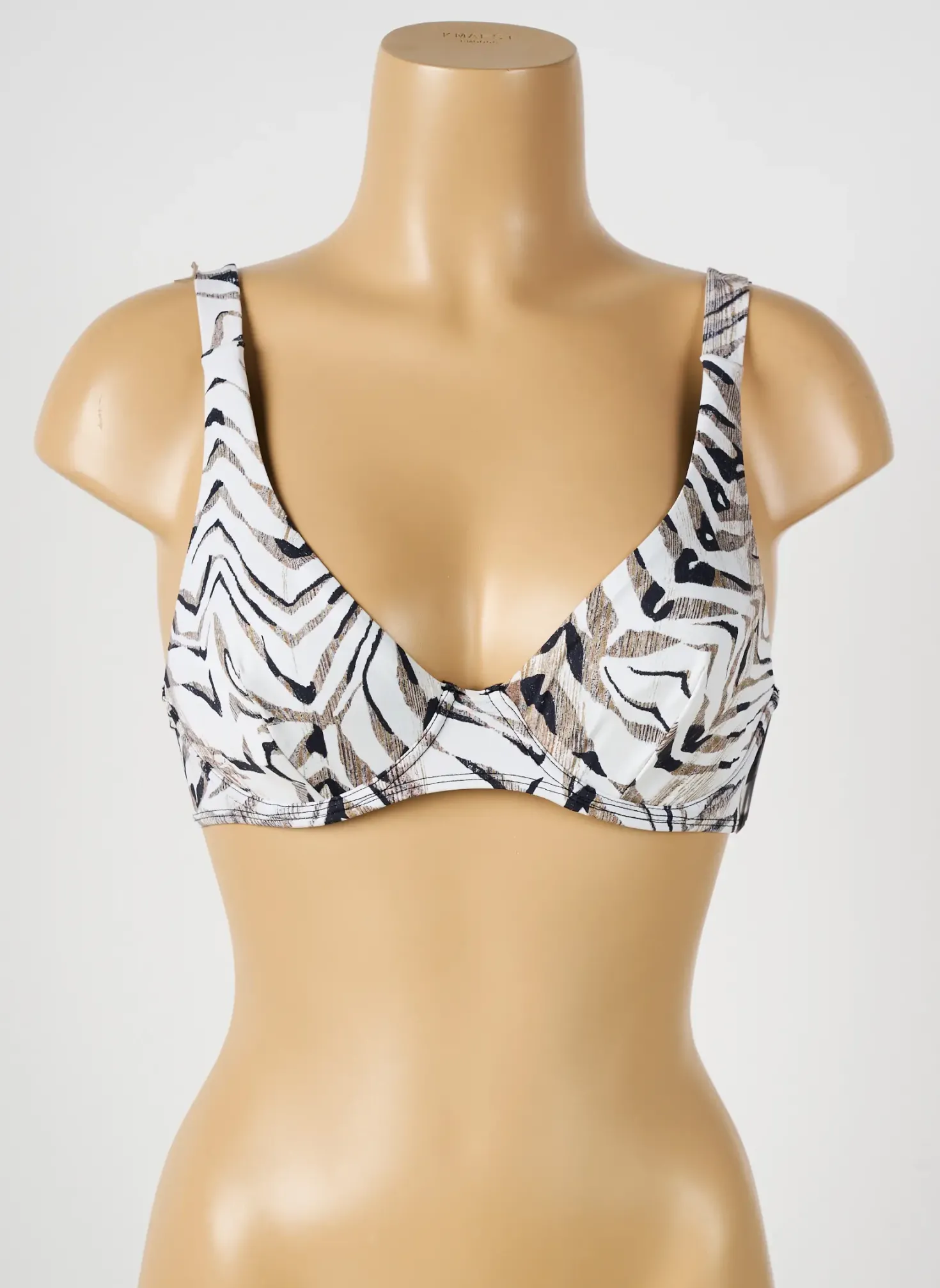 Haut De Maillot De Bain Aubade Blanc Haut Soutien-gorge Emboitant